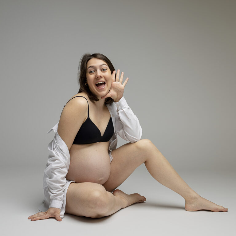 Séance ventre rond au Studio Pollux